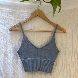 debut knit tank top